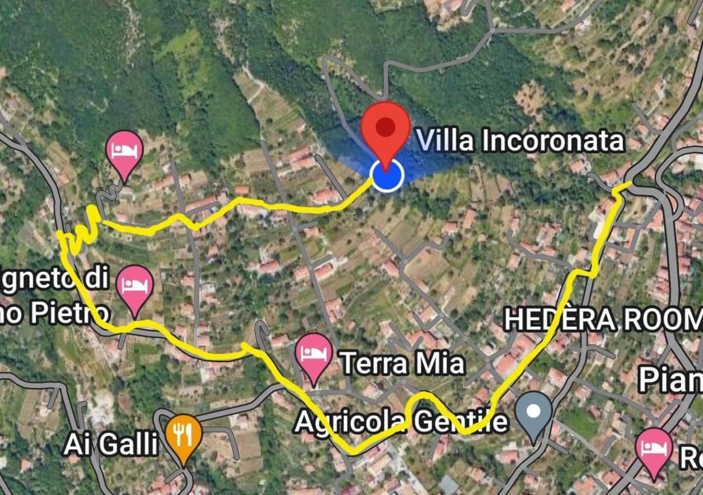 Villa Incoronata 阿杰罗拉 外观 照片